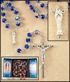 Our Lady of Grace Deluxe Patron Saint Rosary
